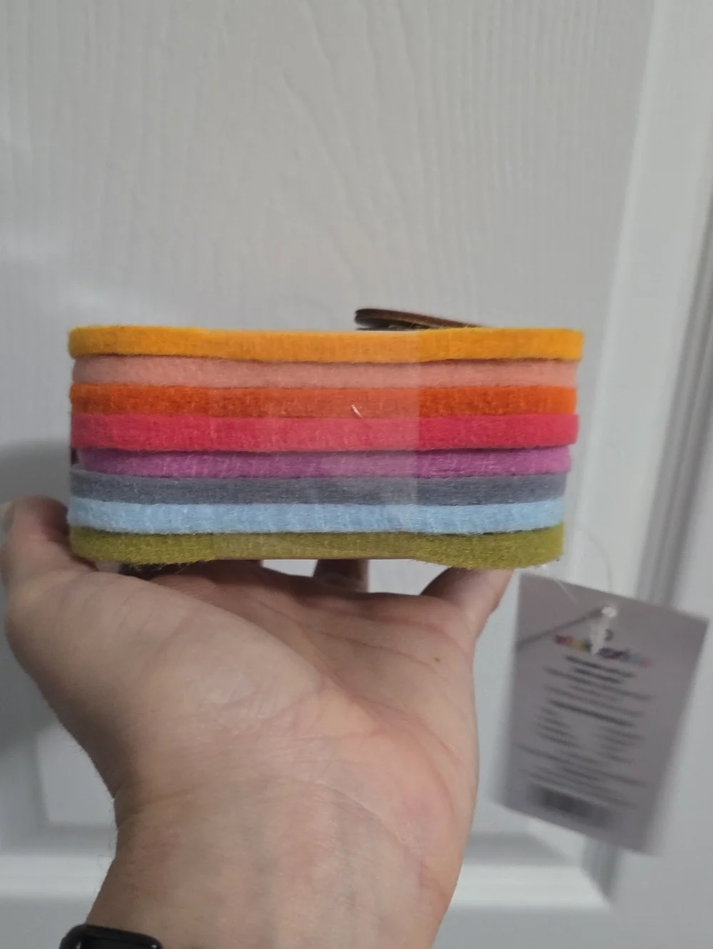 New Target Pride Collection Spectrum of Pride Felt Coasters 8 Pack